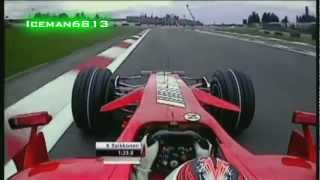 Kimi Raikkonen pole lap  2007 Europe Nurburgring [upl. by Yenmor]