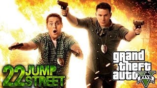 GTA 5 ONLINE  BANDE ANNONCE quot 22 JUMP STREET quot [upl. by Megdal]