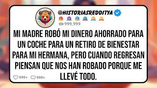 Mi MADRE Usó mi Dinero Ahorrado para un Coche en un Retiro de Bienestar para mi HERMANA Pero Cu [upl. by Ledarf483]