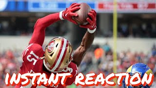 Instant Reaction to the 49ers 2724 Loss to the Rams [upl. by Iris]