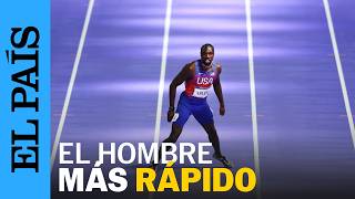 OLIMPIADAS  Quién es Noah Lyles ganador de los 100 metros lisos  EL PAÍS [upl. by Amr]