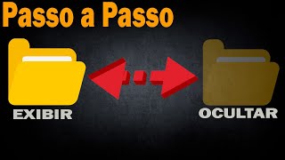 COMO EXIBIR PASTAS E ARQUIVOS OCULTOS [upl. by Dimitry]