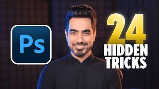 24 Hidden Photoshop Tricks Every Pro Must Know [upl. by Kcirtapnhoj]