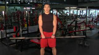 How to Do Upright Barbell Rows [upl. by Nelra]