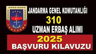 JANDARMA GENEL KOMUTANLIĞI 310 UZMAN ERBAŞ ALIMI [upl. by Enait]