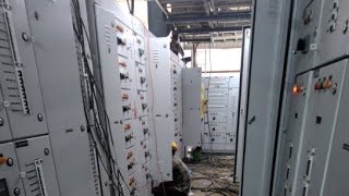 MCC Room Cable Gland Termination  Industrial Electrical Work [upl. by Acyssej]