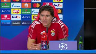 Darwin Núñez ​🎙  Benfica 30 Barcelona  Post Match Press Conference  Champions League [upl. by Anasor]