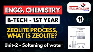 Lec 11 Zeolite Process  What is Zeolite  Engineering Chemistry BTech 1 year [upl. by Elbertina]