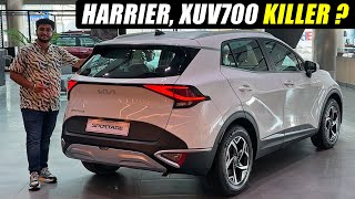 Better Than Harrier Facelift amp XUV700  Kia Sportage 2023  Walkaround with All Details [upl. by Oneal]