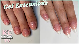 How To Extend Your Nails Using BUILDER GEL  Gel Extensions [upl. by Faubert893]