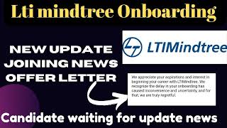 LTI mindtree Onboarding news New mail update joining [upl. by Magan]