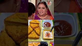 Rashi making Bread Pakoda 🍱🥪 shorts sathnibhanasathiya rashi [upl. by Revorg519]