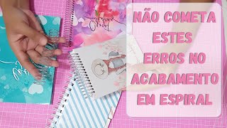 Qual as margens corretas para o acabamento com espiral em cadernos agendas e bloquinhos [upl. by Oivatco240]