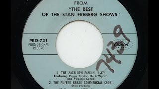 Stan Freberg The Zazaloph Family  The Puffed Grass Commercial 1957 45 rpm [upl. by Marion]