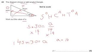 Maths Tutoring for KS2 KS3 and GCSE Maths GCSE 91 Maths Trigonometry SOH CAH TOA gcse maths [upl. by Trescha]