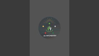 Ali Infomentry is live [upl. by Llednav]