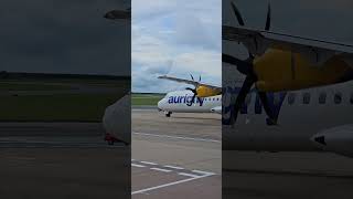 4k aurignyairlines aurigny ATRbroadcast airbus AurignyAirServicesOfficial taxi [upl. by Elysia215]