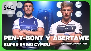 LIVE RUGBY Bridgend v Swansea  Super Rygbi Cymru  S4C [upl. by Sandro]