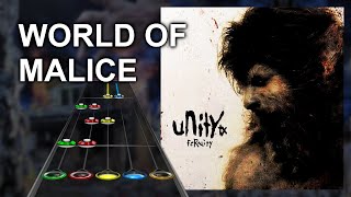 Clone Hero Chart Preview  WORLD OF MALICE  UnityTX [upl. by Jona]