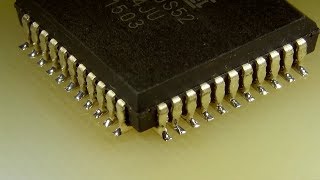 SMD Soldering  PLCC Package [upl. by Arfihs335]