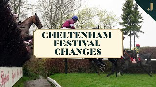 Racing changes at the 2025 Cheltenham Festival [upl. by Laddy]