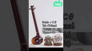 scale C  trital bpm 90 tanpura with tabla  স্কেল C  ত্রিতাল 90 তানপুরা with তবলা best for male [upl. by Annovaj]