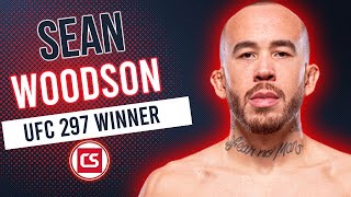 Sean Woodson on UFC 297 win awkward postfight interview amp whats next [upl. by Tunnell]