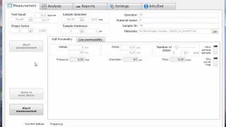 Flat sheet membranes measurements with the POROLUX 500 [upl. by Adebayo]