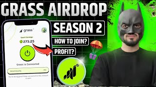 Grass Airdrop Season 2 🪂  Grass Airdrop Complete Guide [upl. by Kaycee]