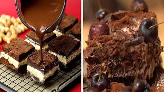 10 Chocolate Brownies Cakes amp Dessert Recipes  Twisted [upl. by Ahsiuqel]