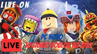 FAVELA VENCEU  LIVE MISTA ROBLOXDJOS AO VIVO NO PC NOVO ALB GAMEPLAYBR [upl. by Ennoved668]