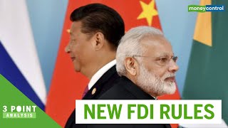 3 Point Analysis  What are Indias new FDI rules and why is China furious over it [upl. by Amesari]