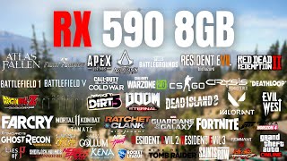 RX 590 8GB Test in 50 Games in 2023 [upl. by Novia]