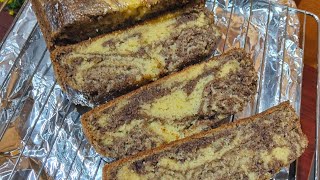 The fluffiest MARBLE CAKE ever  Easy oilbased Recipe [upl. by Ssitruc]