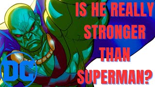 How Powerful Is MARTIAN MANHUNTER DC  Drunk Powerscaling [upl. by Amari379]