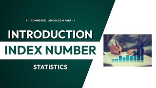 Index Numbers  Introduction XII  ADCBCom Statistics in UrduHindi  a4accounting [upl. by Yasdnil373]