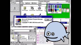 Windows 31 on freeDOS [upl. by Nadnerb]