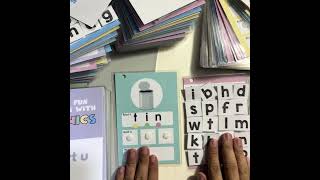 Interactive Phonics Flashcards  Reading CVC wordsShort e [upl. by Eilyr]