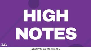 Daily Vocal Exercises For Singing High Notes [upl. by Pendergast]