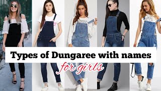 Types of dungarees with names for girlsDifferent types of dungareedungarees for girls [upl. by Chevalier501]