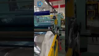 Stainless Steel Decoiling with PVC Protection FilmExcellent Quality Assurance [upl. by Araic373]