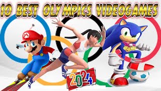 10 BEST OLYMPIC VIDEO GAMES RANKED [upl. by Almita]