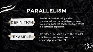 Foregrounding amp Parallelism  Explanation  Examples linguistics stylistics linguistica [upl. by Nycila]