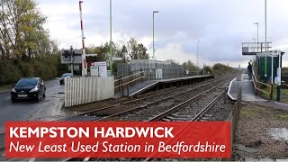 Kempston Hardwick  Least Used Station Bedfordshire [upl. by Abeh]