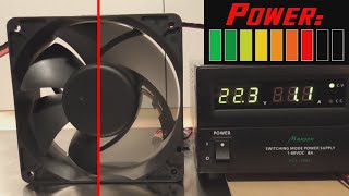 💥 Over the Limit PC Fan goes through  Overvoltage sounds like a Turbine [upl. by Yauq]