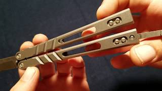 Balisong Latch RedLoctite removal [upl. by Adnahsat953]