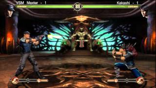 MK9  VSM Maxter Stryker vs Kakashi Liu Kang  Video  5 [upl. by Eisus]