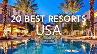 20 Best Resorts in the USA [upl. by Binnie]