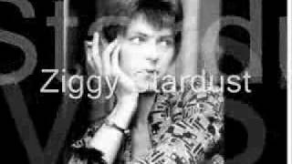 David Bowie  Ziggy Stardust LYRICS  FULL SONG [upl. by Vashti]