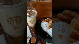 JCO Donuts Frappe Cappucino R Blend amp Jcroffle shorts jcodonuts [upl. by Akenahc75]